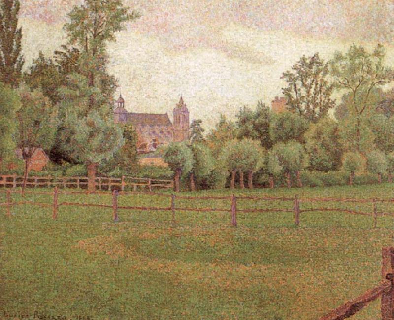 Lucien Pissarro The Deaf Woman-s House oil painting image